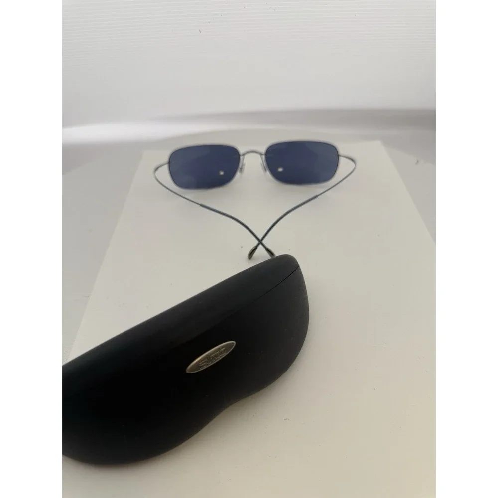 Silhouette Titan Minimal Art Sunglasses Rimless Titanium Vintage Model 8562